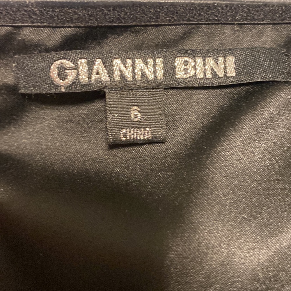 GIANNI BINI silk corset color block mini dress - Picture 11 of 13
